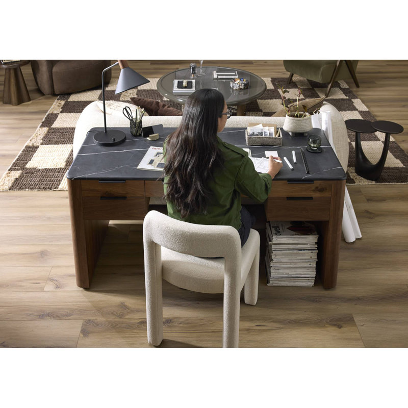 Tatum Marble Executive Desk