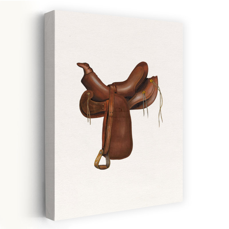 Impression d'art classique cheval de selle classique classique, H 48 po x l 32 po