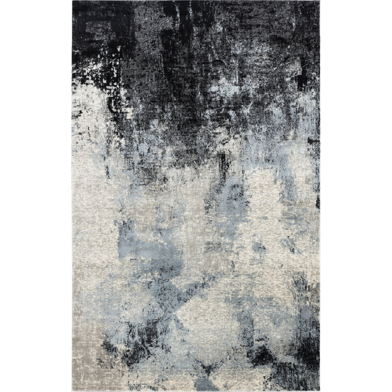 Kelson Abstract Indoor Rug, Rectangle 7'10" x 10'
