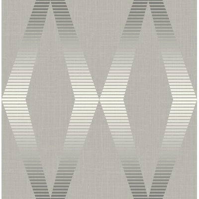 Seabrook Designs Karena Diamond Bar Unpasted Wallpaper