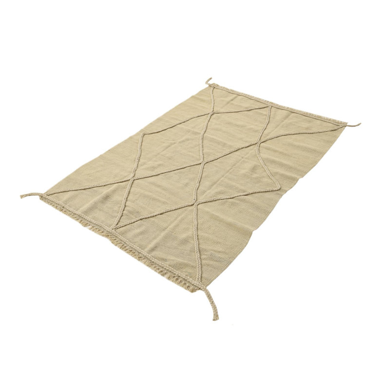 Tapis ivoire 3 pi 5 po x 5 pi Powell