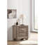 Table de chevet rectangulaire 2 tiroirs Copper Cocoa-680004231