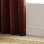Heavy Chenille Room Darkening Eyelet Curtains-91668112-91668128