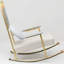 Chaise berçante moderne et élégante