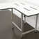 Reversible Wall Mount Folding Transfer Shower With Swing Down Legs