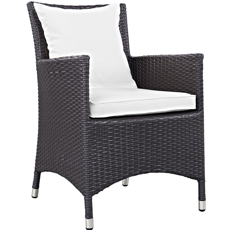 Modway Sojourn 7 Piece Dining Set, 29.5" H x 114" W x 39.5" D, White