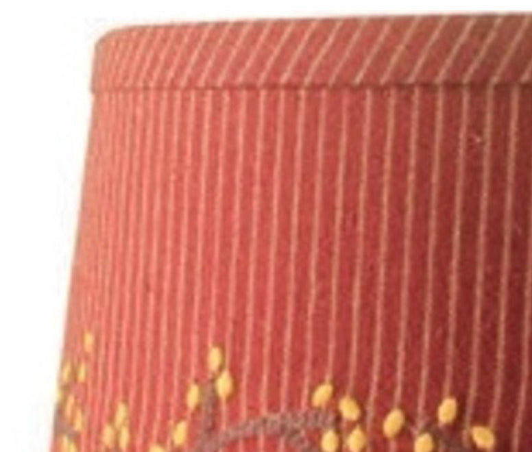 Tambour en coton 8 po H, Vin
