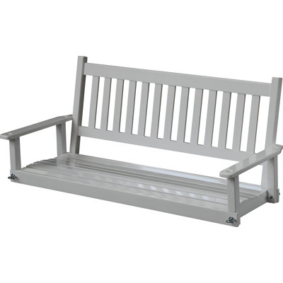 Plantation Rubberwood Porch Swing