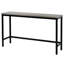 Ensemble de table de salle à manger à hauteur de comptoir extra longue avec 3 tabourets de table TopMAX