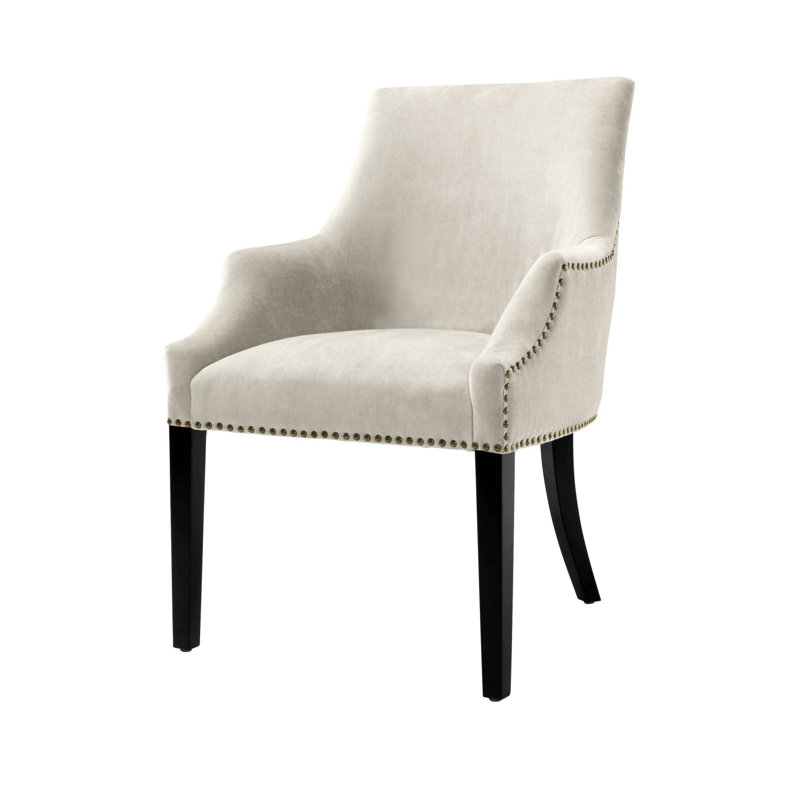 Legacy 19'' H Upholstered Armchair, Beige