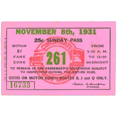 " Pink November Ticket "