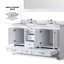 60 po X P 22 po Meuble-lavabo double D 4-2046163804
