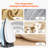 Steam Station 1700W Steam Iron for Clothes with 1.8L Water Tank for Home