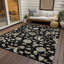 Tapis noir intérieur / extérieur lavable à la machine Chayden ACN1006-99126639