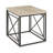 Stone Top End Table
