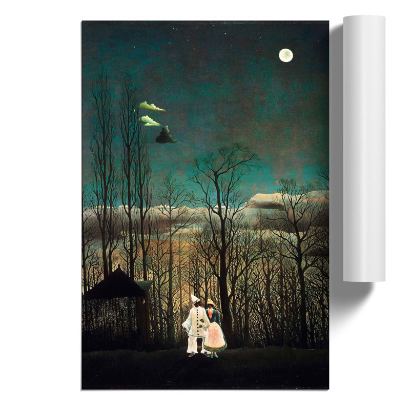 Carnival Evening by Henri Rousseau - Frameless Print, 30cm H x 21cm W x 0.1cm D