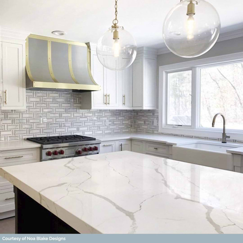 Esplanade 13x13 Polished Thassos Marble Mosaic Tile