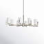 8-Light Shaded Classic / Traditional Chandelier-1966459184