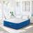 Nautica SupportAire Inflatable Air Mattress with Anti-Leak Built-in Pump, Puncture Resistant Vinyl-60085467-60085468