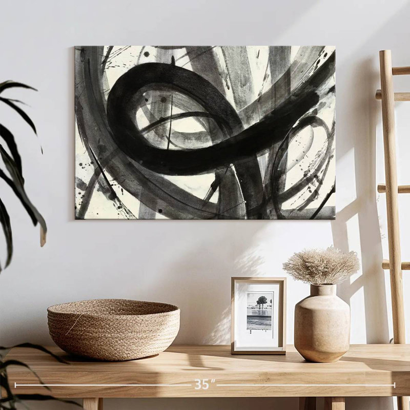 Avery Roller Coaster I On White, 16" H x 24" W