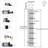 Juma 11.5ft 317 LED Star Christmas Tree Lights,8 Memory Lighting Modes&Timer Christmas Star Lights ()-1847512074