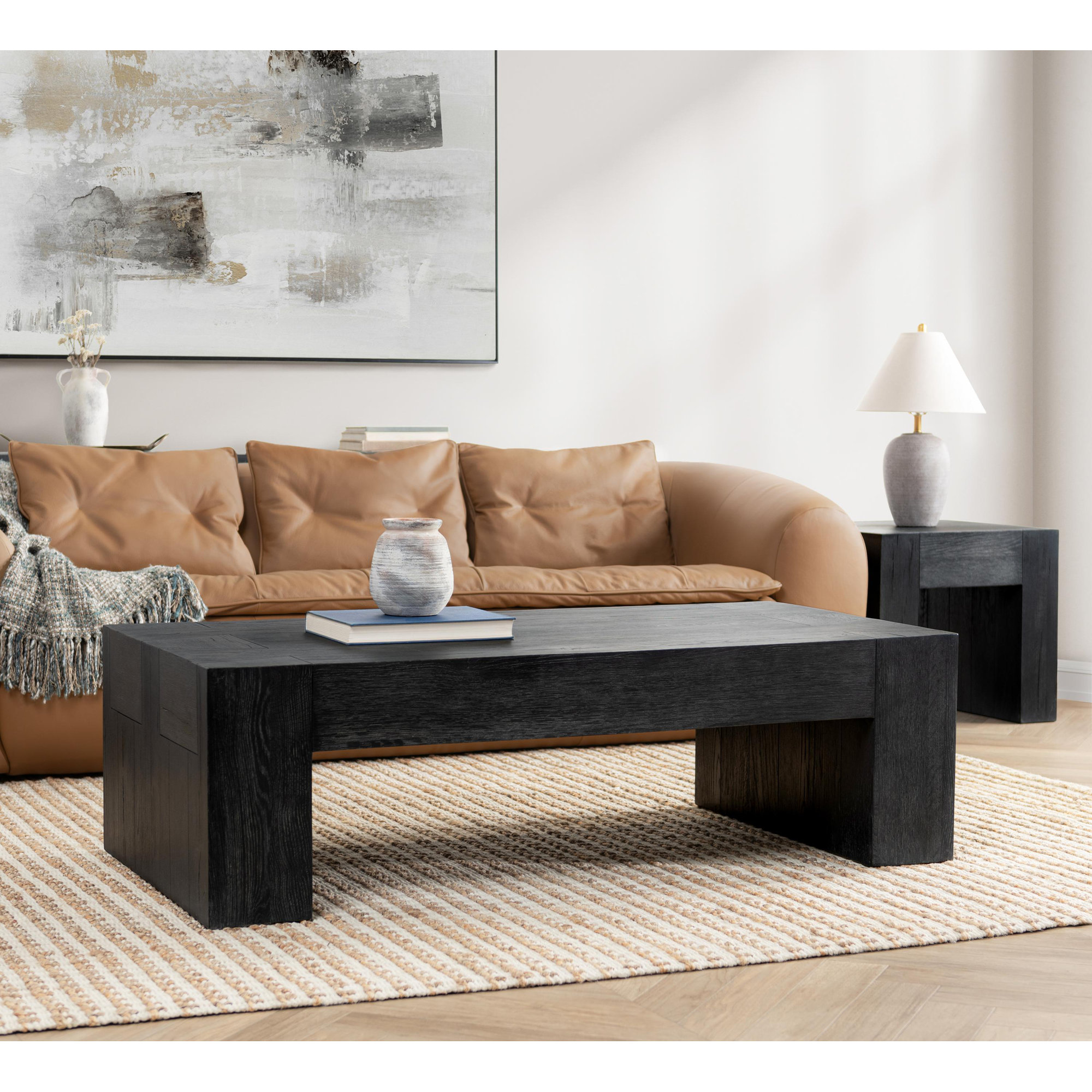 Elise Coffee Table, Meadow Black