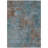 Machine Washable Indoor/Outdoor Christain ACN1362 Teal Rug-102676089