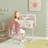 Abbygael Kids 2 Piece Rectangular Desk Or Activity Chair and Chair Set-487522925