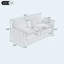 Canapé 67,7 po avec coussin double et poches de rangement latérales 67,7 po-1889278853