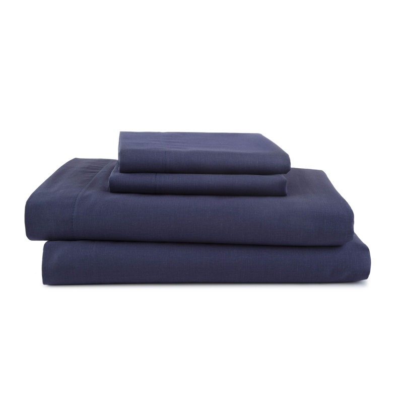 Martex 225 Thread Count Bed Sheets Light Weight, Soft Breathable Sheets, Brushed Cotton Rich Blend, Secure Fit, Wrinkle Resistant, Durable, Easy Care & Comfy Sheets
