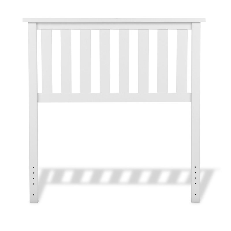 Tête de lit Taryne seulement, Blanc, Double/Grand