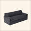Grand canapé-lit 66 po, canapé-lit convertible 3-en-1 avec rangement latéral, causeuse multifonctionnelle en velours pour le salon, la chambre à coucher, un appartement, un bureau