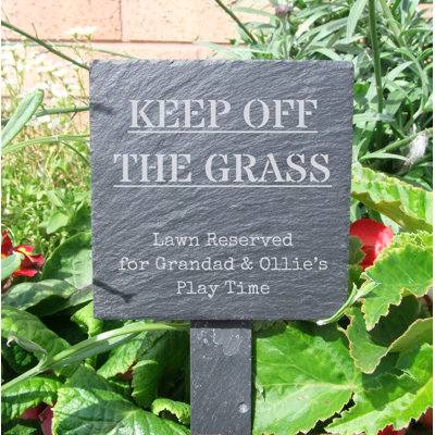 Progreso Stone Plants & Flowers Garden Sign
