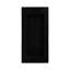 Plateau décoratif moderne à motifs - plateau repose-pieds pour table basse, cuisine ou décoration intérieure - plateau décoratif pour bijoux ou bibelots - ensemble de 2, 22 po, 18 po, noir et blanc