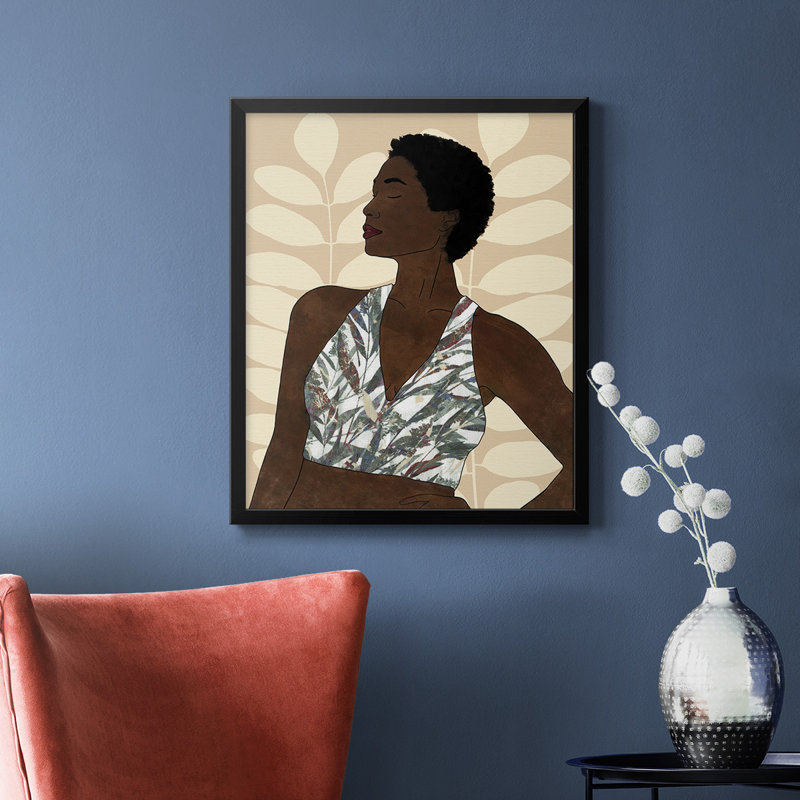 Toile encadrée de qualité supérieure - Prêt à accrocher, Noir, H 24 po x l 20 po