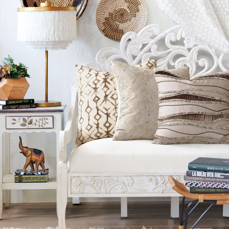 Teryn Square Pillow Cover & Insert