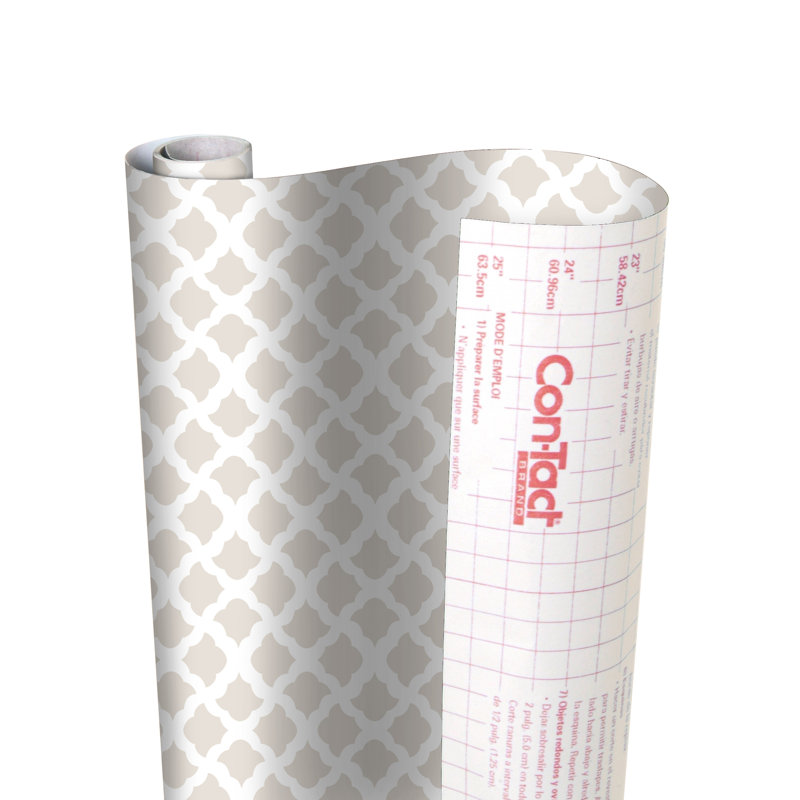 Non Slip Drawer Liner, Gray, 5" H x 2" W x 12" D