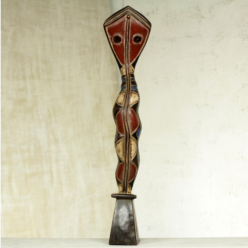 Statue en bois Faizon Baga