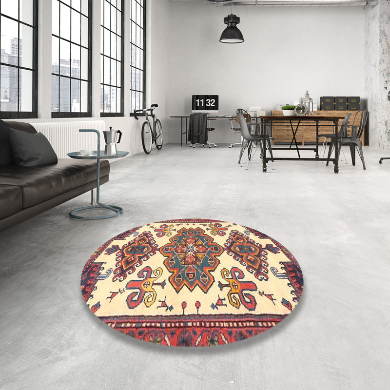 Oriental Indoor Rug, Round 8'
