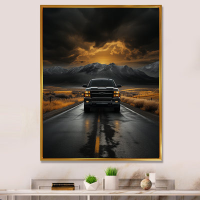 Hosking Pickup Truck the Road - Imprimé