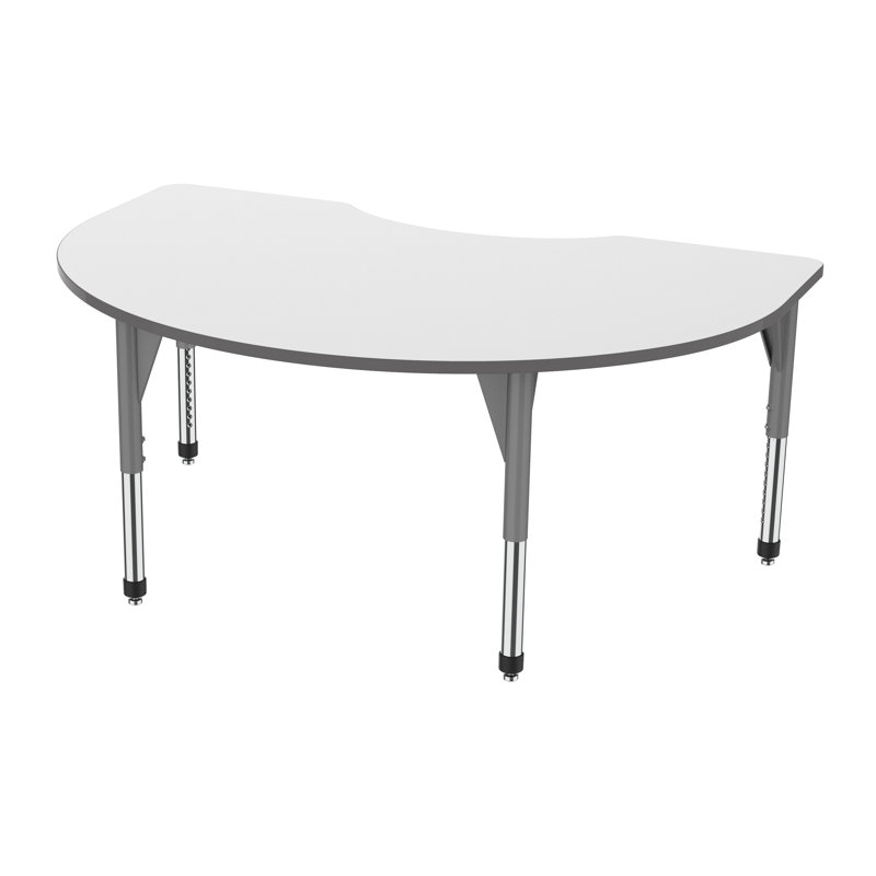 Table d'activité à hauteur réglable pour tableau blanc Premier Series, Gris