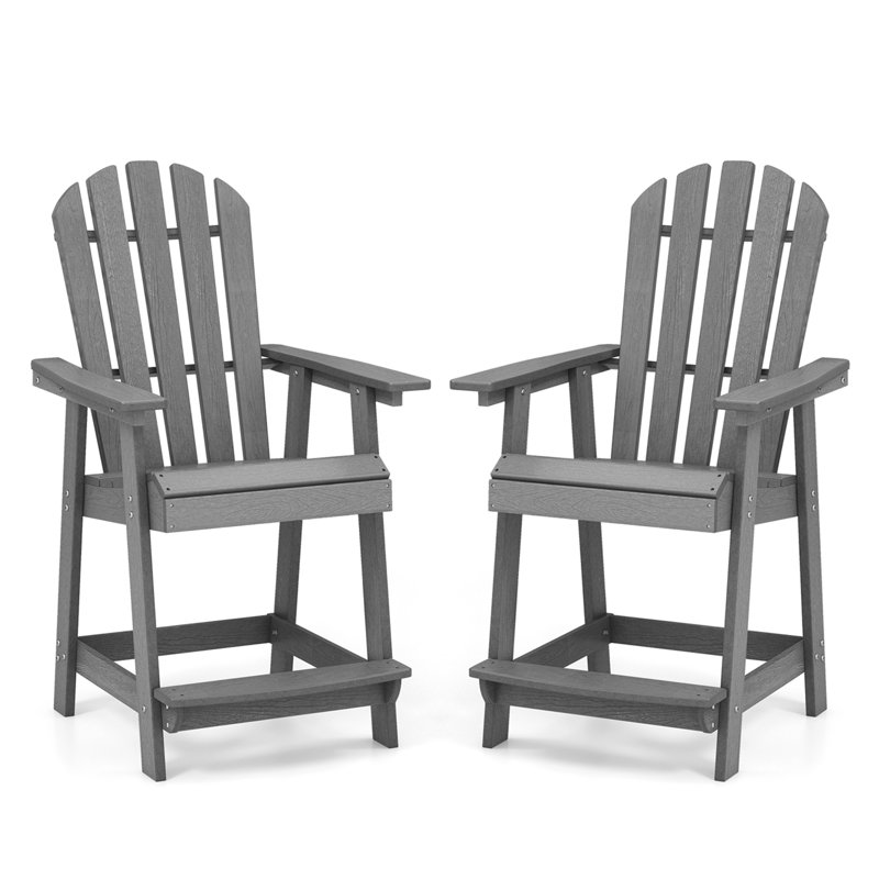 Tabouret Burakcan, Gris