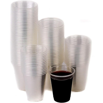 Ecoquality 7Oz Translucent Plastic Cups – Disposable Cold Drink Cups For Water, Soda, Parties, Events, Home, Office, Weddings, And Takeout (450)
