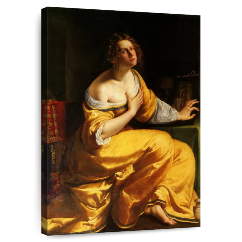Mary Magdalene 1620, H 24 po x l 16 po