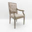 Dalton 45cm H Linen Upholstered Upholstered Back Armchair-903600109-903600108