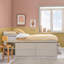 Jordynn 70 X 200cm Standard Bed Frame with Storage Included