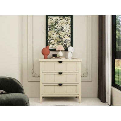 American Furniture, 3 Drawer Cabinet, Bedroom, Living Room, Study, 140 - Pound Load, Pasting, Wood Look, Hand Painted Drawer, Stability Enhancement Bars Style, Create Grain, Support