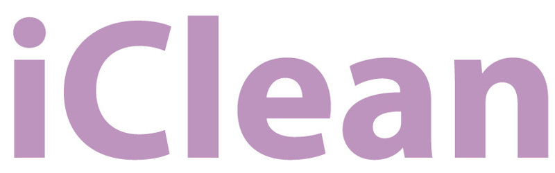 Décalcomanie murale à linge iclean, H 6 po x l 24 po x P 0,01 po, Lilas