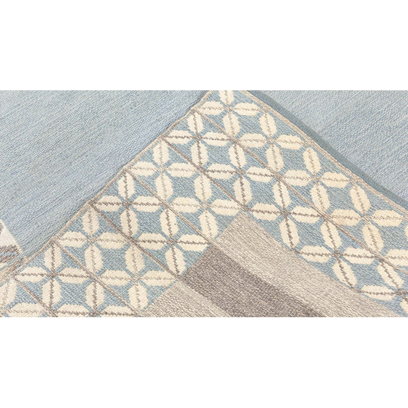 Vintage One-of-a-Kind Rectangle 5'3" x 7'6" Flatweave Area Rug