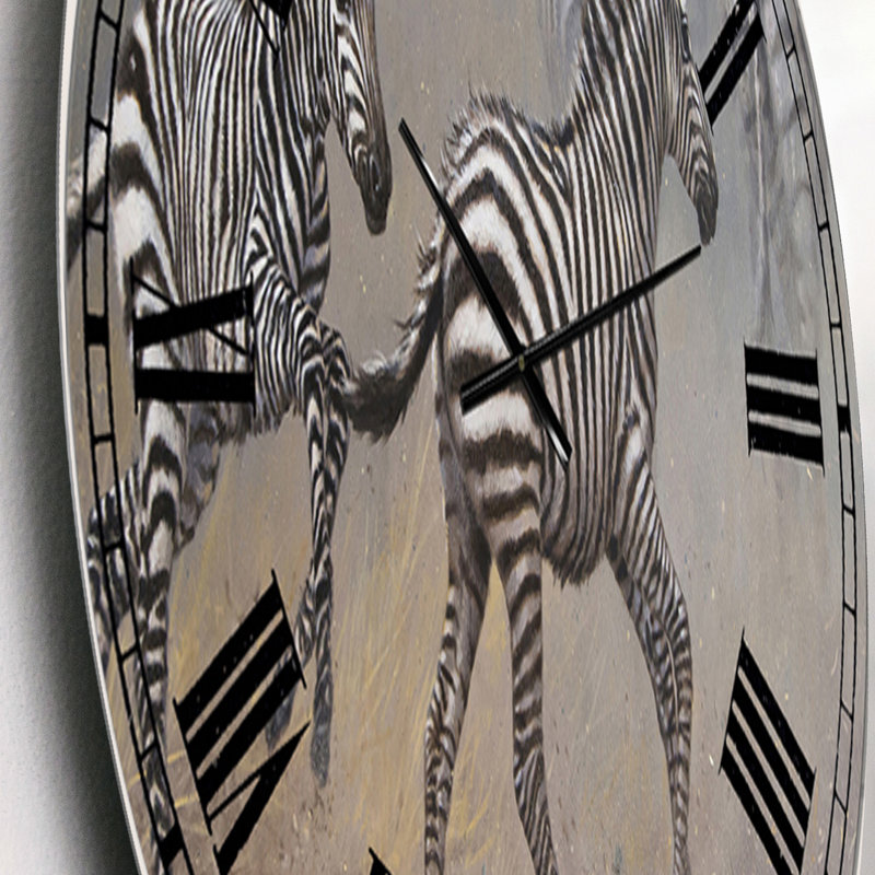 Horloge murale surdimensionnée d'Afrique, Petit